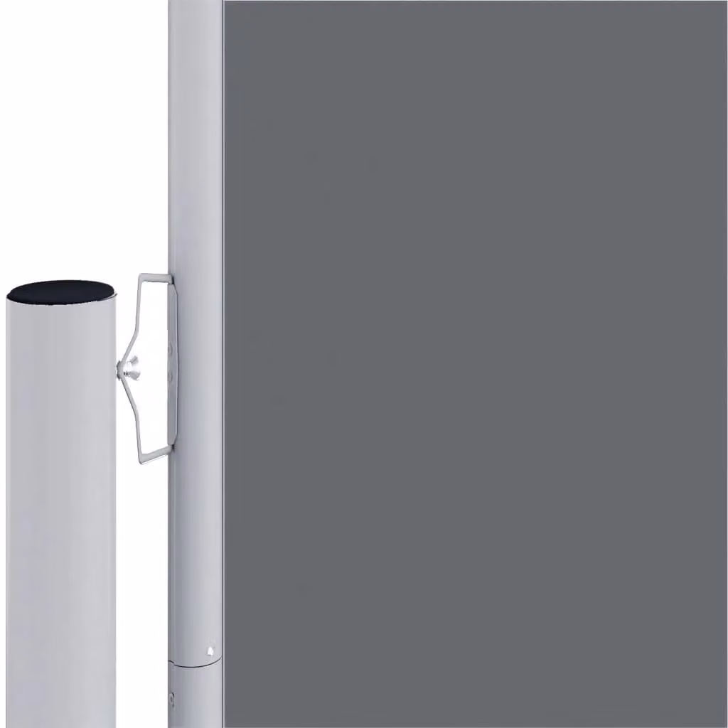 Berkfield Home Retractable Side Awning in Anthracite and Black, W/H: 1000 x 160 cm – 3