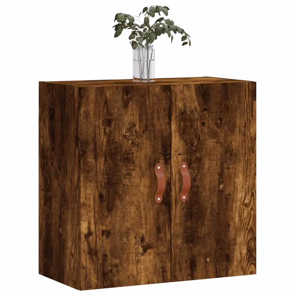 Berkfield Home Smoked Oak Wall Cabinet, Brown, W/D/H: 60 x 31 x 60 cm – 3