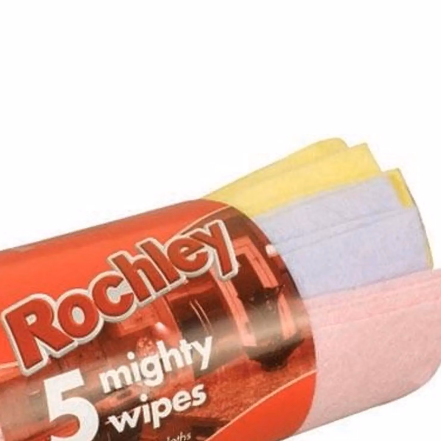 Rochley Mighty Wipes Roll 5pk Multicolour – 2