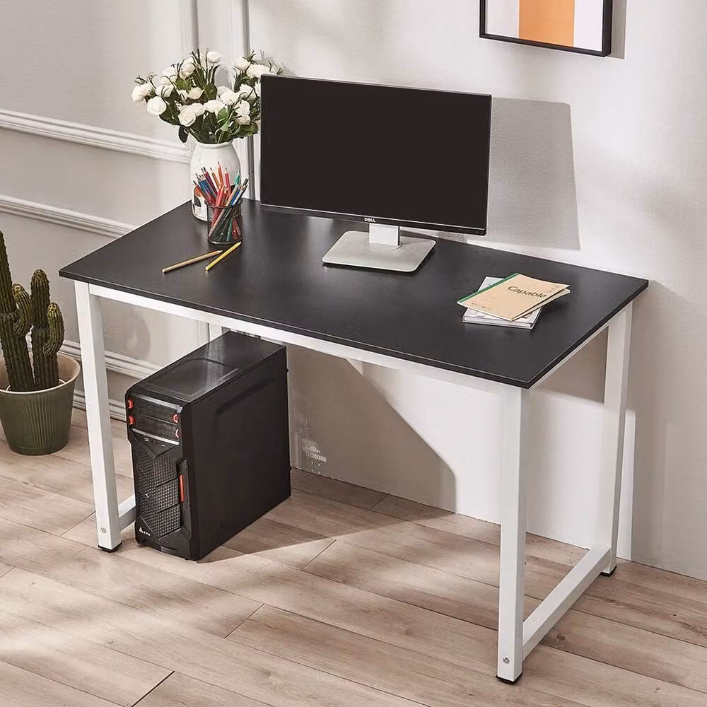 ERGOVEXA Modern Black Computer Desk for Home Office, W/D/H: 120 x 60 x 74 cm – 3