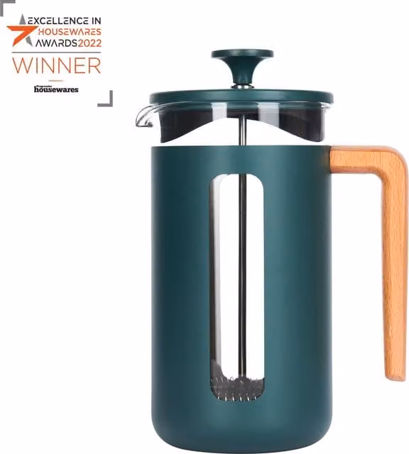 La Cafetiere Pisa Green Stainless Steel 8 Cup French Press Cafetiere – 2