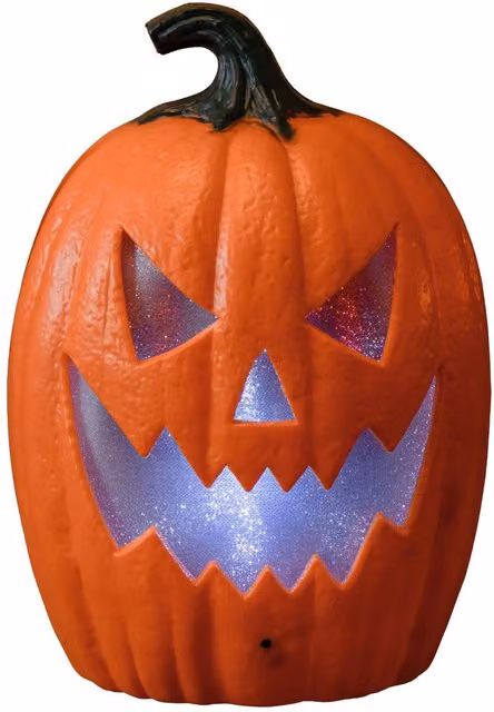 Samuel Alexander Orange Light Up Laughing Jack O' Lantern Halloween Decoration with LEDs, Height: 22 cm – 2