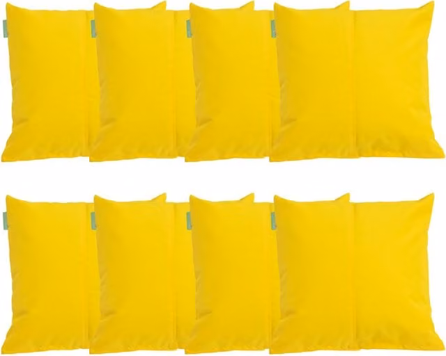 Gardenista Premium Yellow Square Garden Scatter Cushion, 45.72 cm