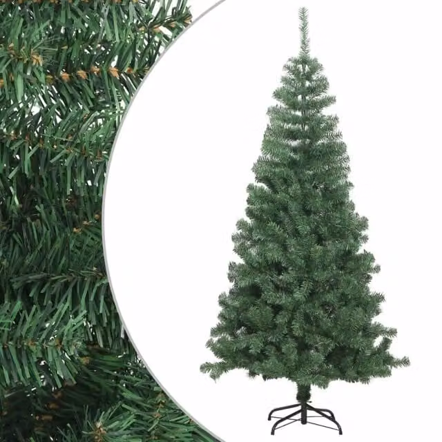 Berkfield Home Green Artificial Christmas Tree, Height: 240 cm