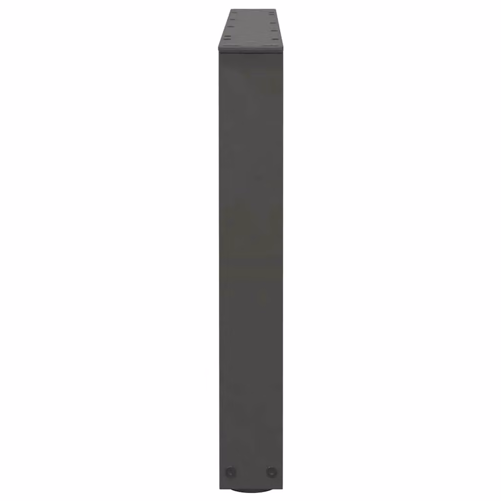 Berkfield Home V-Shape Dining Table Legs, 2 Piece Steel Set in Anthracite and Black, H: 70 cm, W: 42-43.3 cm – 3