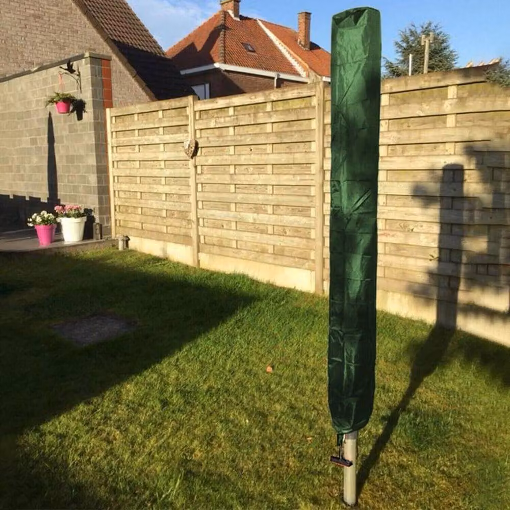 PAWNORA Waterproof Rotary Washing Line Cover in Green – 5