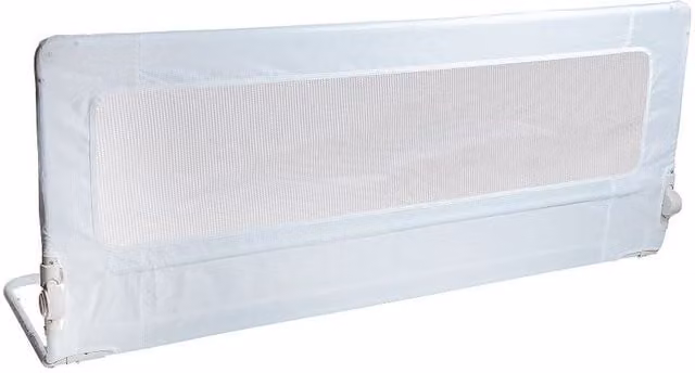 Safetots Foldable Mesh Bed Rail in White, W: 140 cm, H: 60 cm
