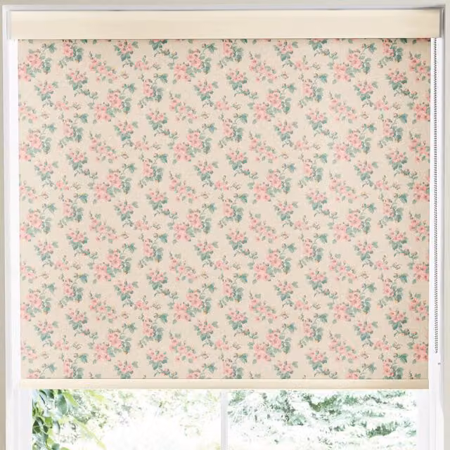 Cath Kidston Mayfield Blossom Made to Measure Roller Blind in Pink Floral Polyester