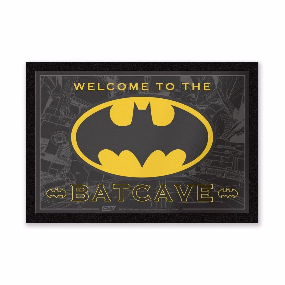 DC Comics Welcome To The Batcave Coir Doormat, Multicolour, W: 60 cm, D: 40 cm – 2