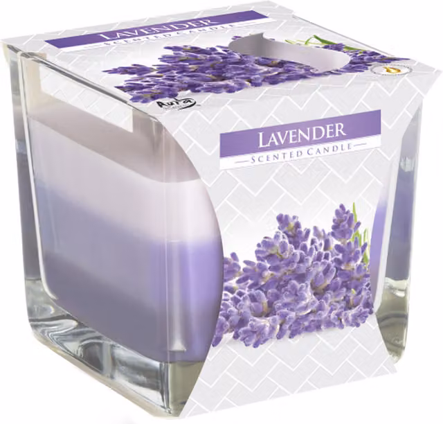 PL Rainbow Jar Candle Lavender Bliss in Multicolour and Purple