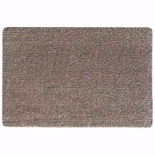 My Mat Washable Cotton Indoor Coffee Mat in Brown, W: 50 cm, L: 75 cm