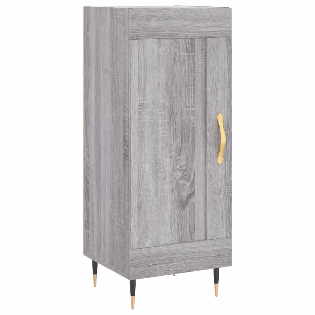 Berkfield Home Grey Sonoma Modern Sideboard in Engineered Wood W/D/H: 34.5 x 34.5 x 90 cm – 2
