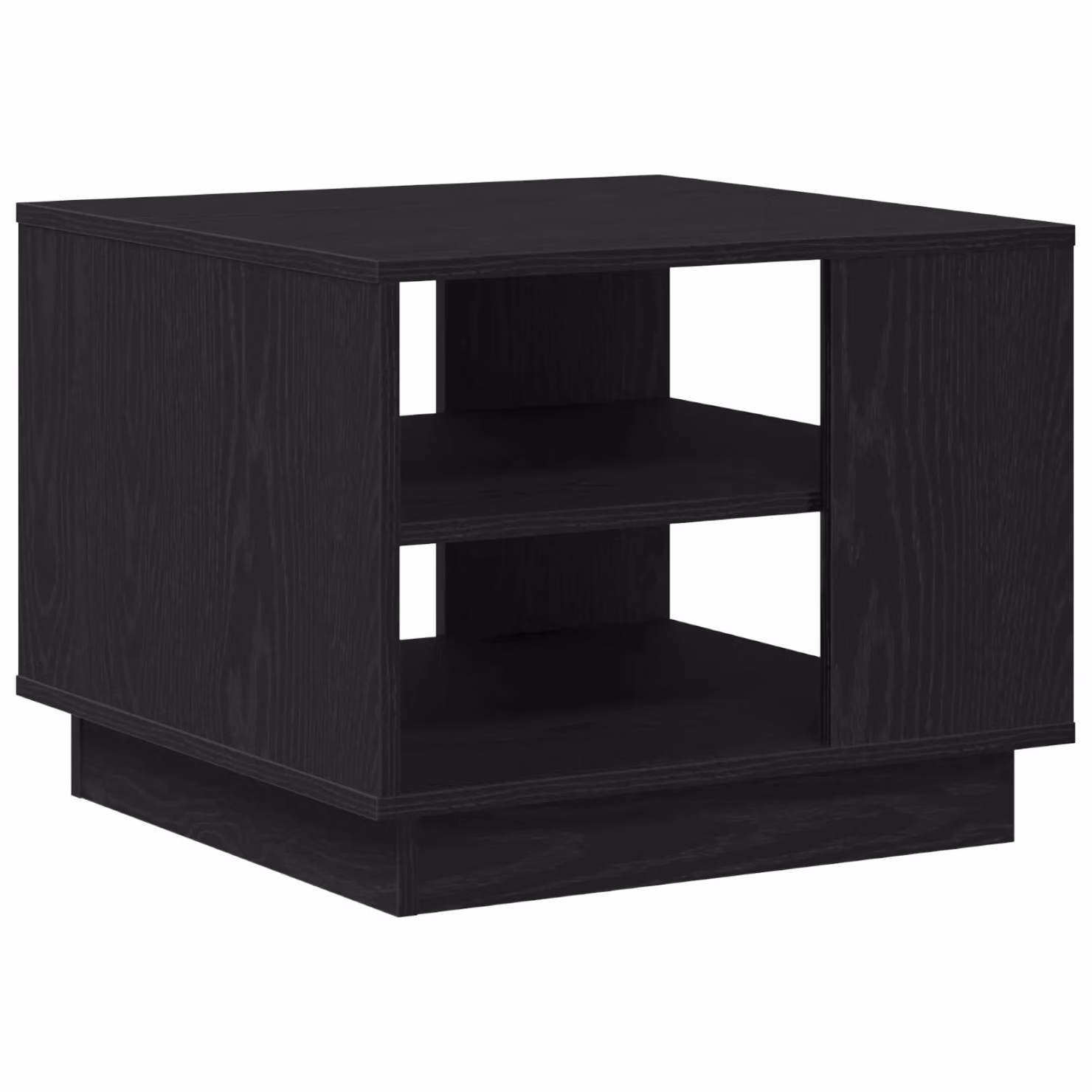 Berkfield Home Black Oak Coffee Table, W/D/H: 55 x 55 x 42 cm – 2
