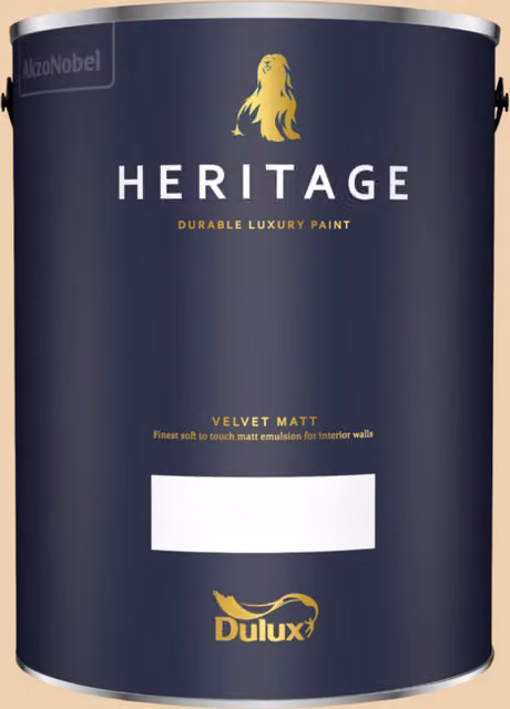 Dulux Trade Heritage Matt Dispersion Paint in DH Stone, 5 l