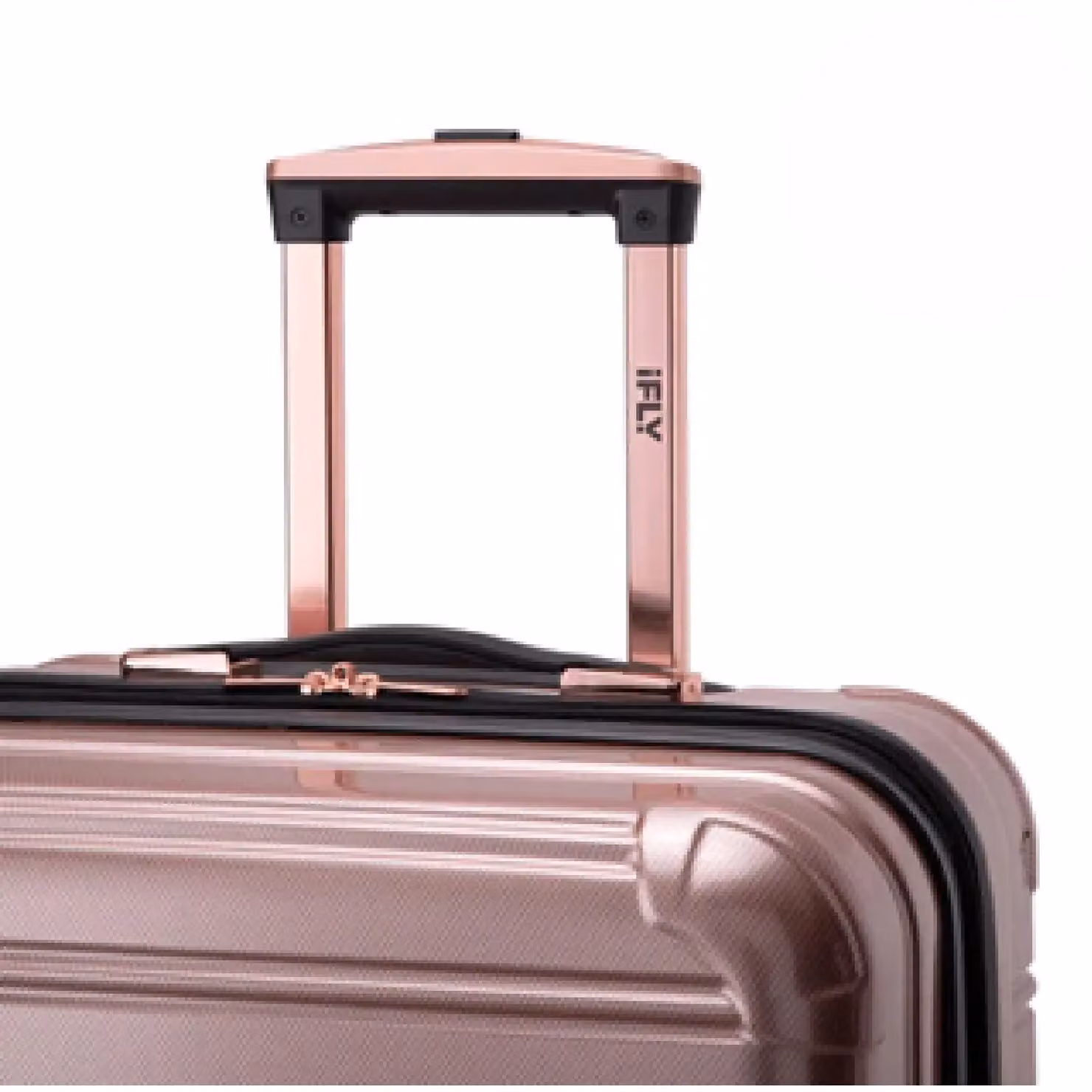 Ifly Hardside Spinner Luggage, Large, Rose Gold, H 78 x W 45.7 x D 33 cm – 2