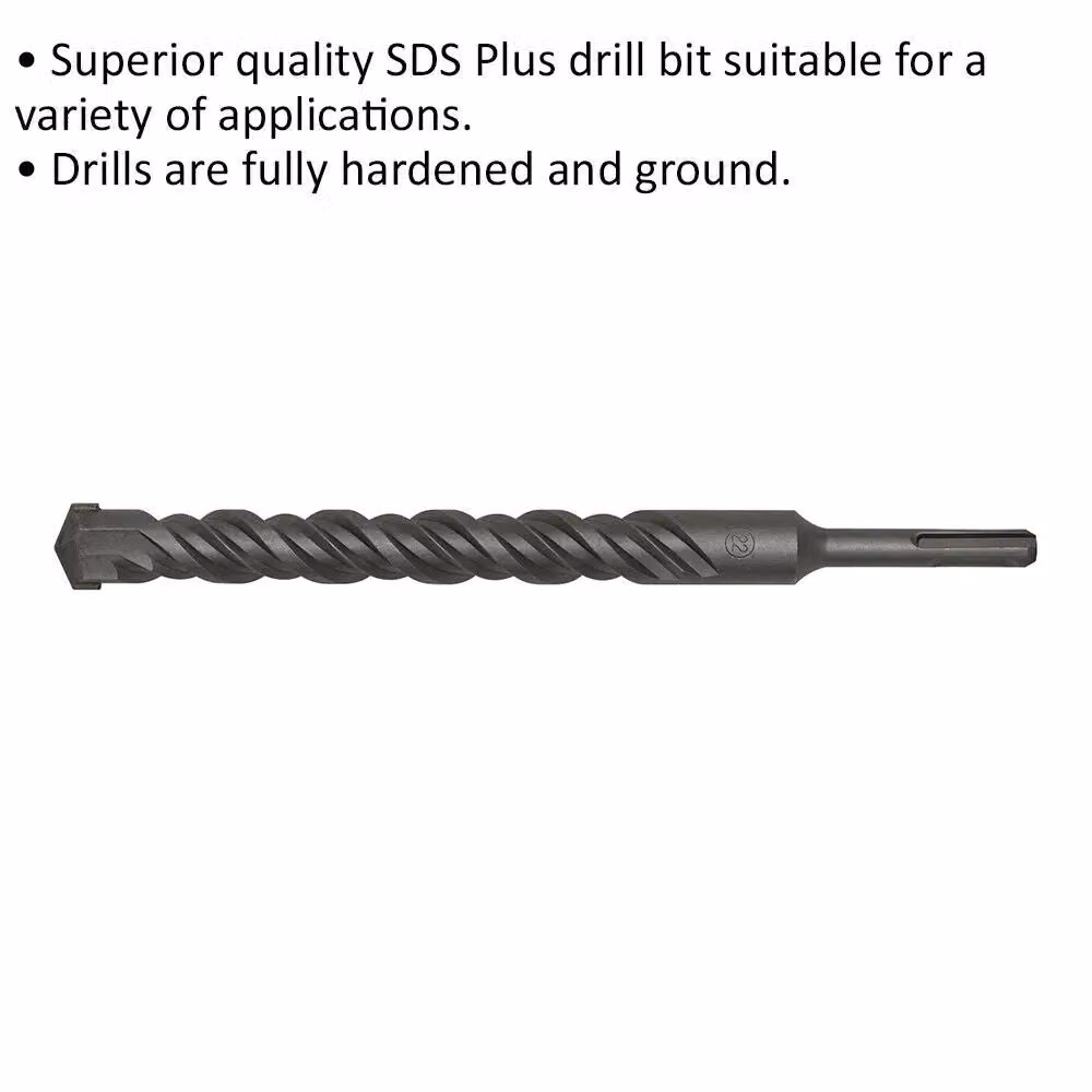 Loops SDS Plus Drill Bit, Grey and Multicolour, Diameter: 22 mm, Length: 250 mm – 2