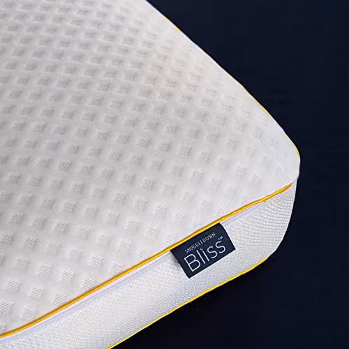 Snuggledown White Breathable Memory Foam Orthopedic Pillow for Side Sleepers, W/D/H: 64 x 38 cm – 4