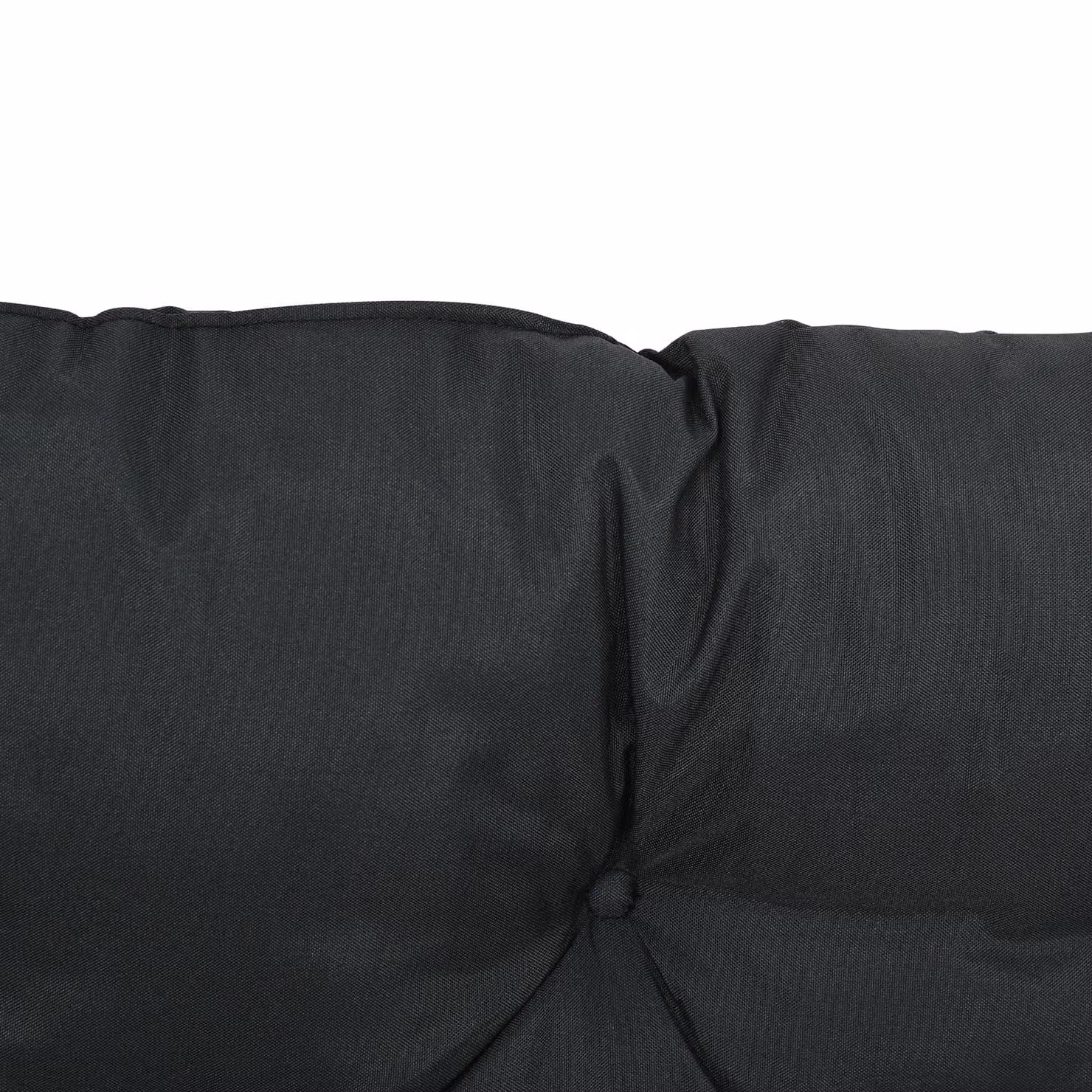 Outsunny 2 Seater Garden Bench Cushion with Back and Ties, Black, W: 98 cm, H: 100 cm – 8
