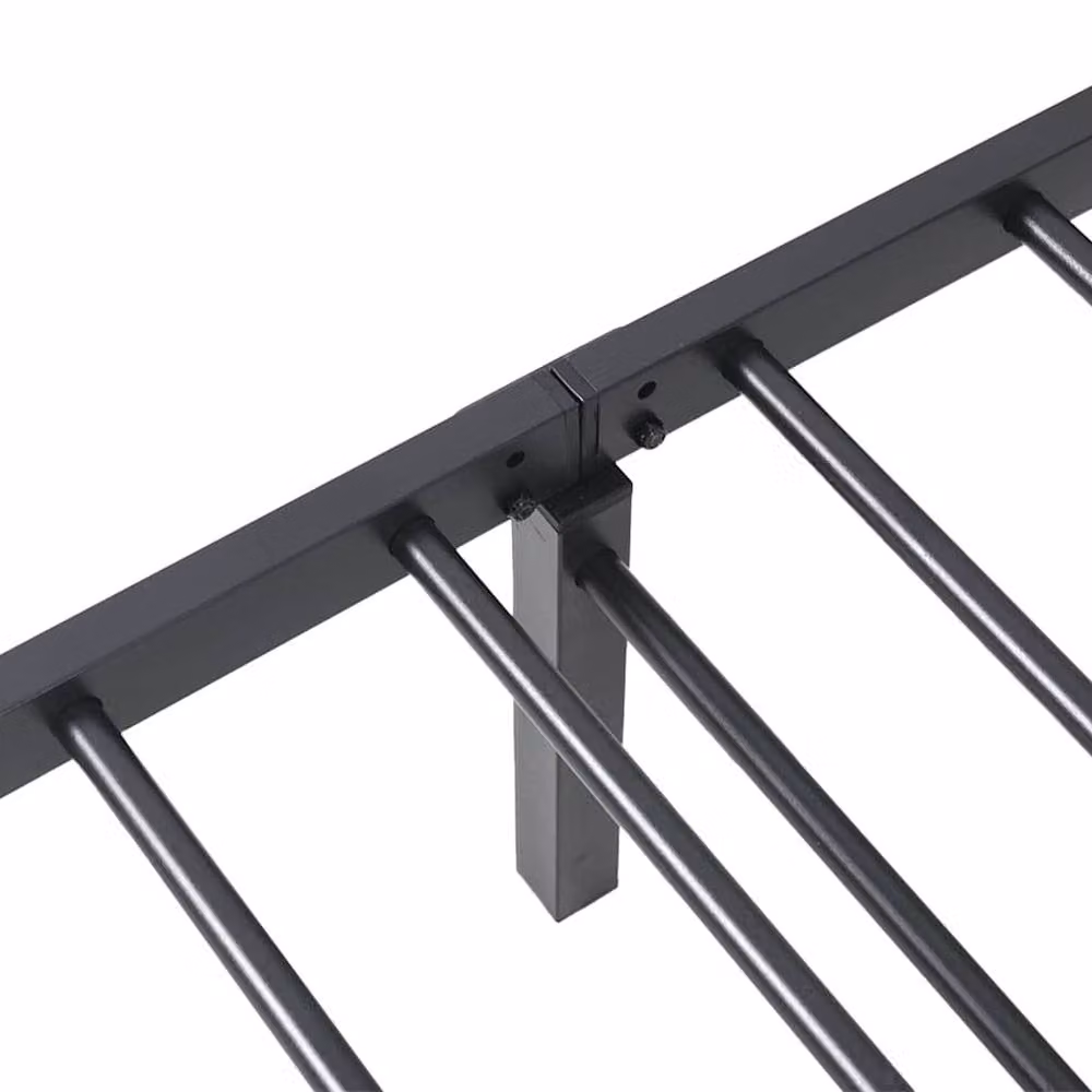 Berkfield Home Foldable Steel Bed Frame in Black, W/D/H: 90 x 200 cm – 6