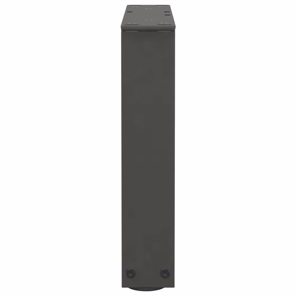 Berkfield Home Modern V-Shape Dining Table Legs, 2 Pieces, Anthracite and Black, W: 30 cm, H: 30-31.3 cm – 5