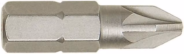 IRWIN Pozi Pz2 Screwdriver Bits, 25mm, 10 Pack, Silver – 1