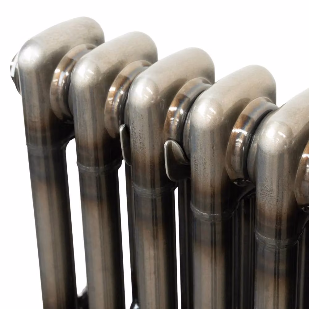 Monstershop Traditional 3 Column Steel Radiator in Silver, W/H: 60.0 x 146.0 cm – 6