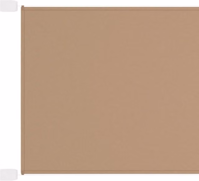 Berkfield Home Vertical Awning in Beige Polyester, W: 140 cm, H: 800 cm