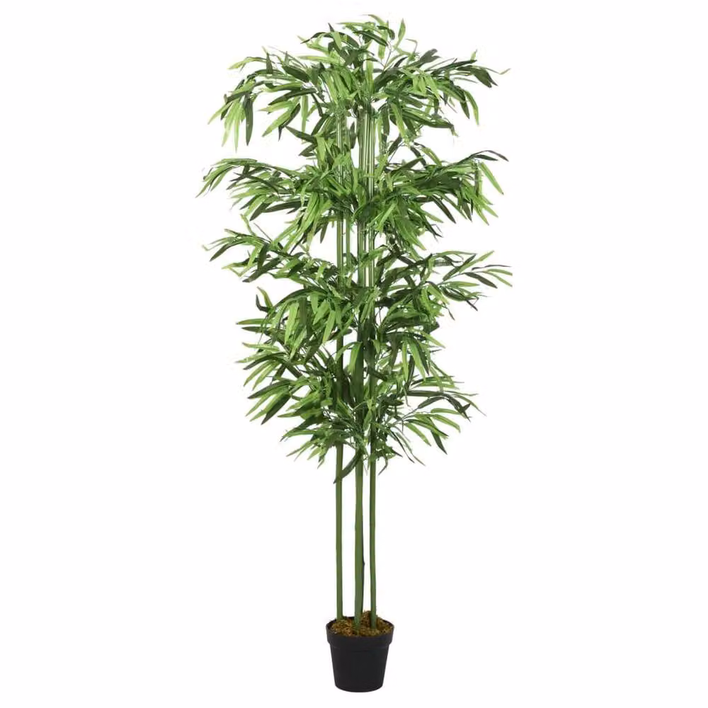 Berkfield Home Realistic Artificial Bamboo Tree, Green, Height: 80 cm – 2