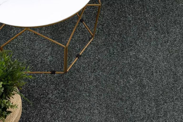 RugsX Indus Wall-To-Wall Rug in Green, W: 350 cm, D: 250 cm