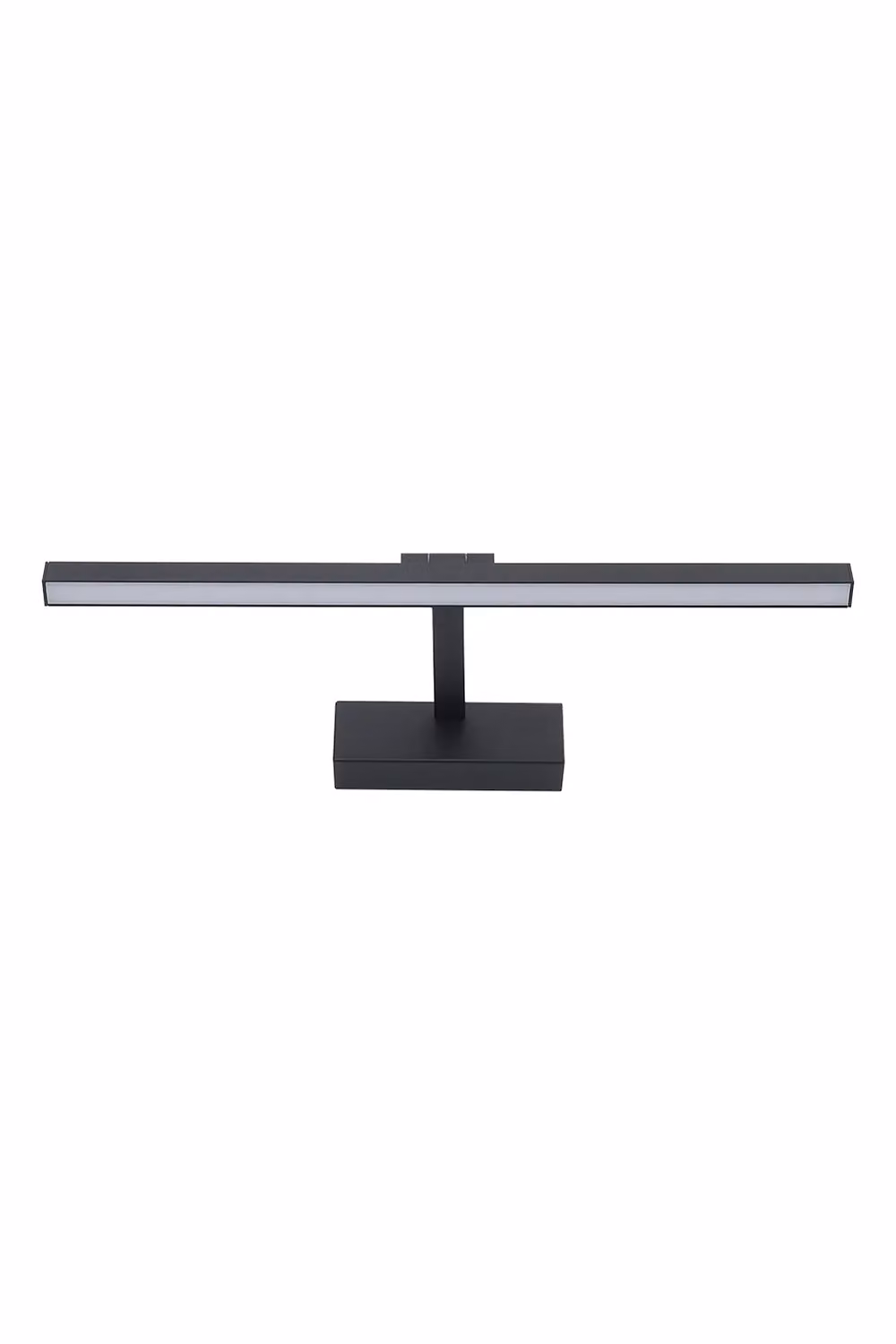 Living and Home Modern LED Vanity Wall Light with Mirror in Black – 2