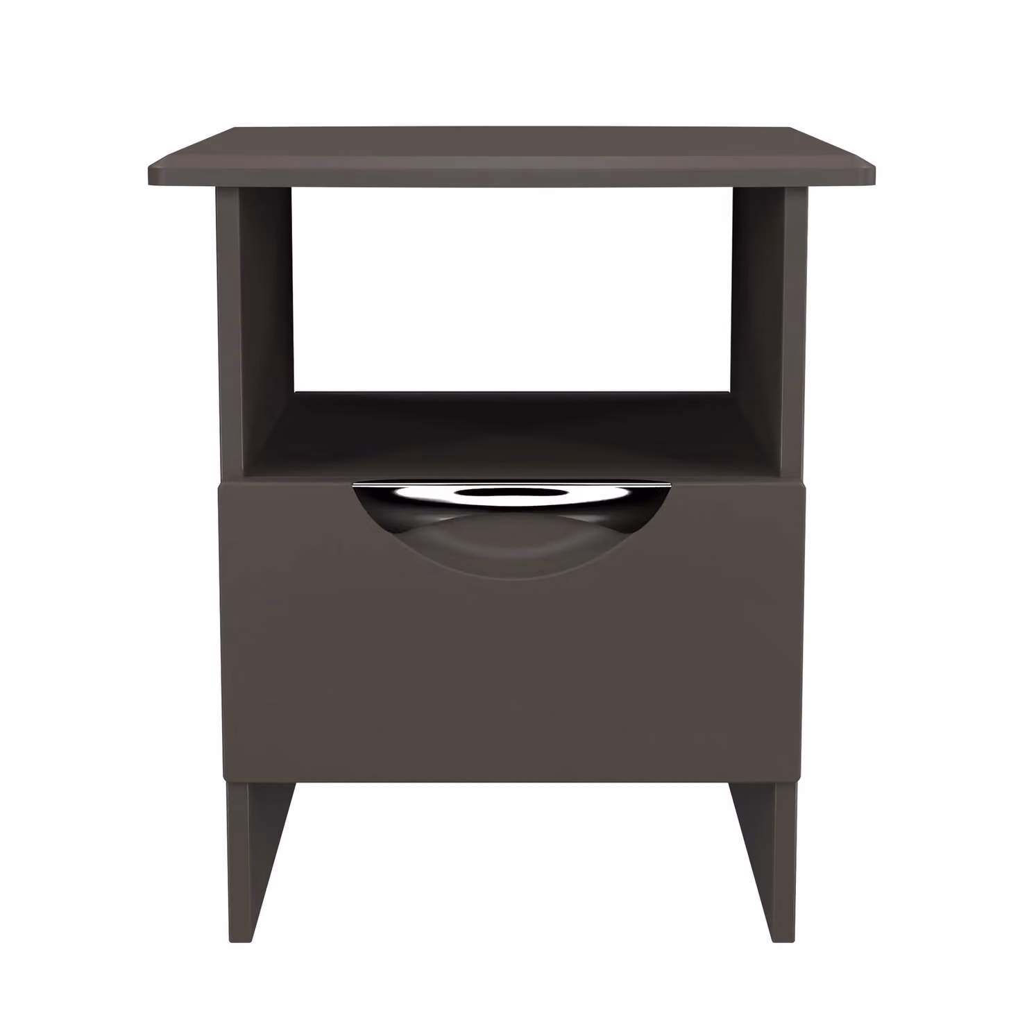 Ready Assembled 2 U Holborn Bottom Drawer Lamp Table in Black – 2