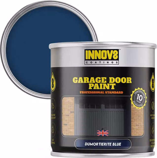 Innov8 Coatings Blue Metal Paint with Satin Gloss Finish, 0.75 l