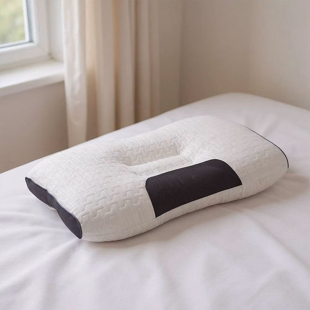SPETLEK White Ergonomic Orthopedic Cot Pillow Core for Babies – 2