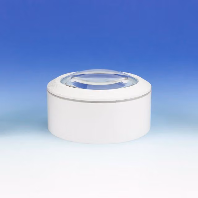 Lightcraft LC1875 LED Dome Magnifier in White – 3