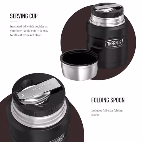 Thermos Stainless King Food Flask in Black – 3