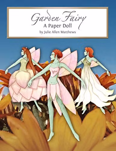 Lulu Garden Fairy Paper Doll in Multicolour – 1