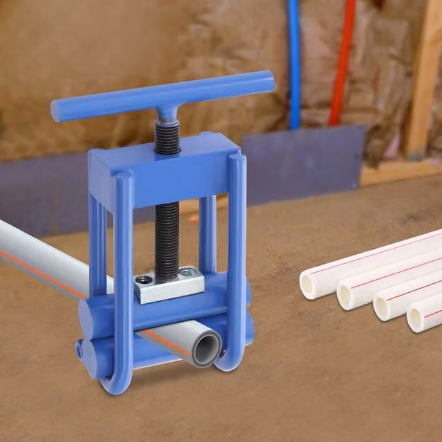 SPETLEK Manual Gas Pipe Squeeze-Off Tool, Blue, W: 520 mm