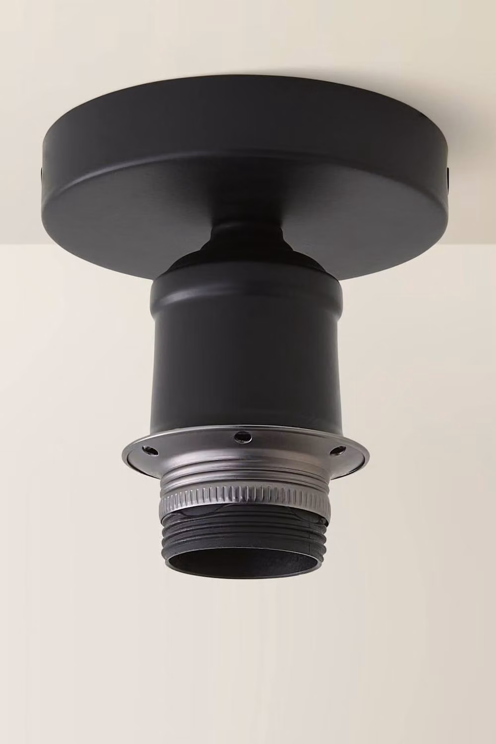 ValueLights Shaw Flush Ceiling Light Fitting in Brushed Brass, Chrome, Gold or Black – 2