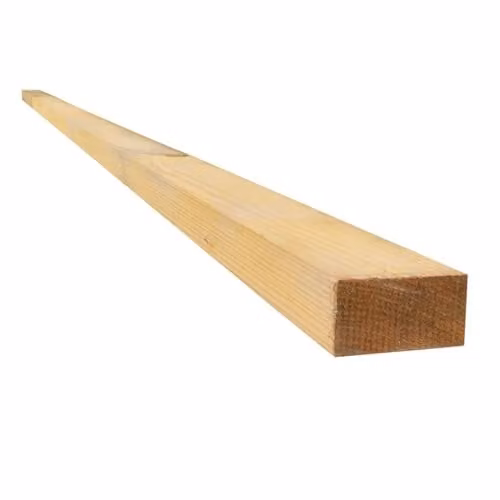 Snowdon Timber Yellow Treated Reject Batten, Pack of 10, W: 25 mm, H: 50 mm, L: 2400 mm
