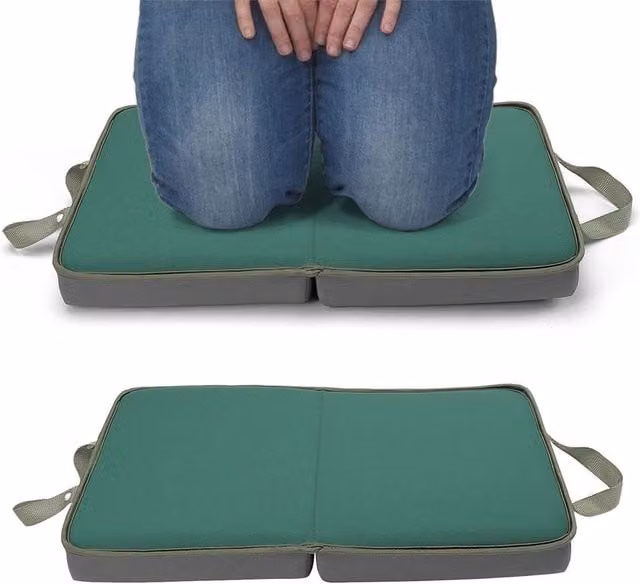 EONLION Green Memory Foam Portable Kneeling Cushion Pad