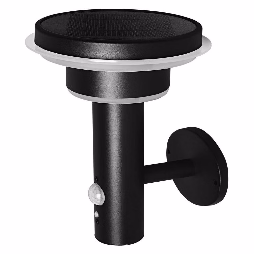 Osram Endura Solar LED Outdoor Wall Light with Motion and Dusk Sensor, 400lm, Black Stainless Steel – 2