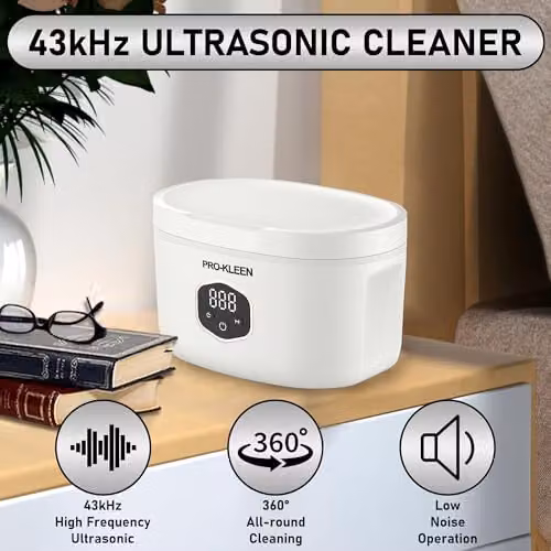 ProKleen White Ultrasonic Jewellery Cleaner 30W – 3
