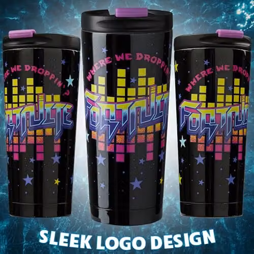 Get Trend Fortnite Insulated Stainless Steel Travel Mug, 425 ml, Multicolour – 5