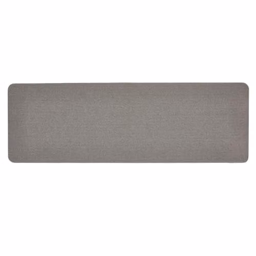 My Mat Silver Plain Stain Resistant Kitchen Runner, W: 67 cm, L: 200 cm – 1