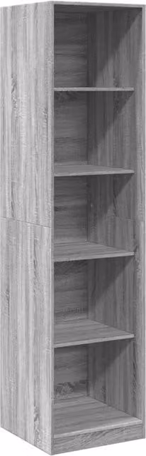 Berkfield Home Grey Sonoma Wardrobe W/D/H: 50 x 50 x 200 cm