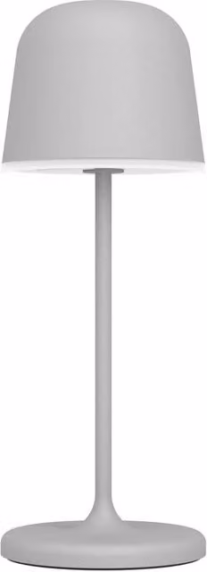 Eglo MANNERA-S Portable Grey LED Table Light with Rechargeable Battery and Dimmable Touch Control