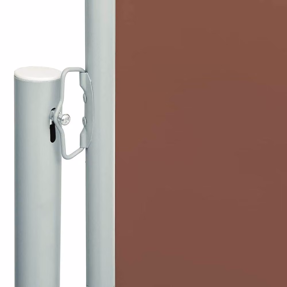 Berkfield Home Retractable Side Awning in Brown, W/H: 600 x 200 cm – 2
