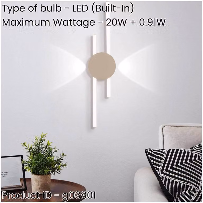 Loops Sandy LED Ceiling Light in Beige and Multicolour
