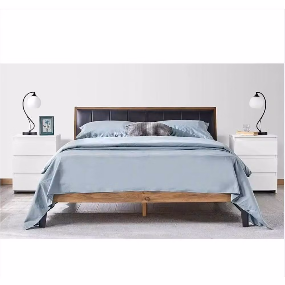 Ventryn Modern Bedside Table with Drawers in White Matt MDF – 3