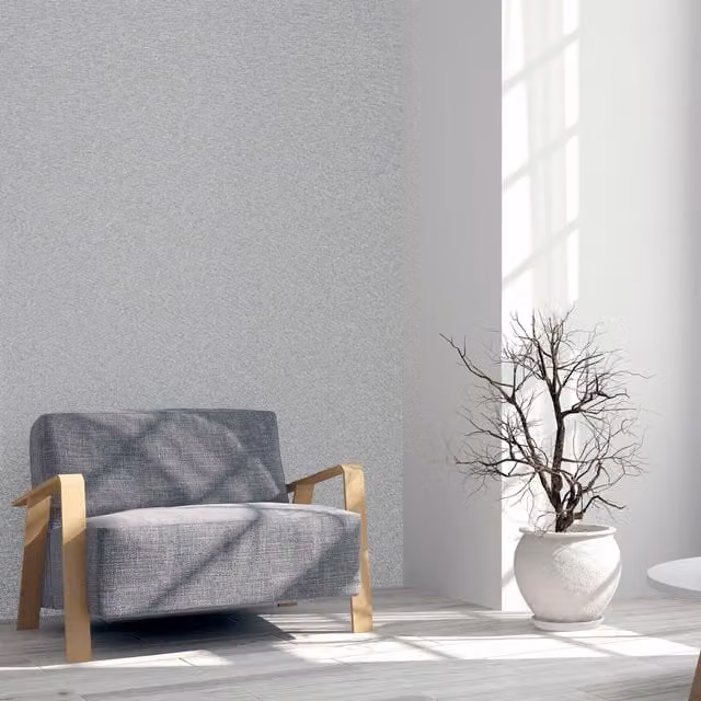 Arthouse Plain Textured Minimalist Wallpaper - Grey